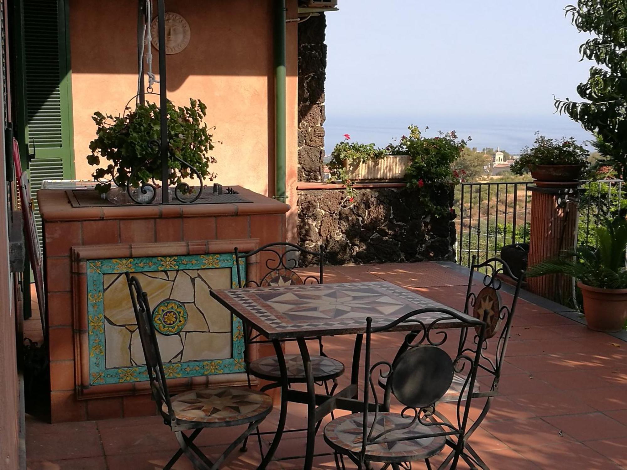 B&B Villa Dagala Santa Venerina Eksteriør billede